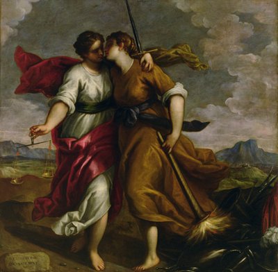 Justice and Peace by Palma Il Giovane